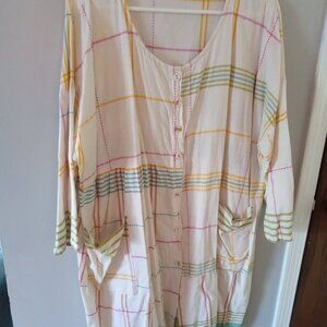 Gudrun Sjoden Artists Smock Blouse XL
